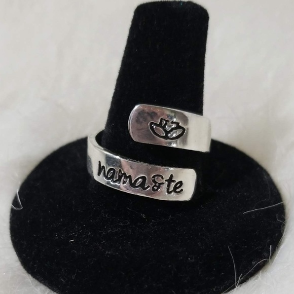 Jewelry - Namaste silver ring
